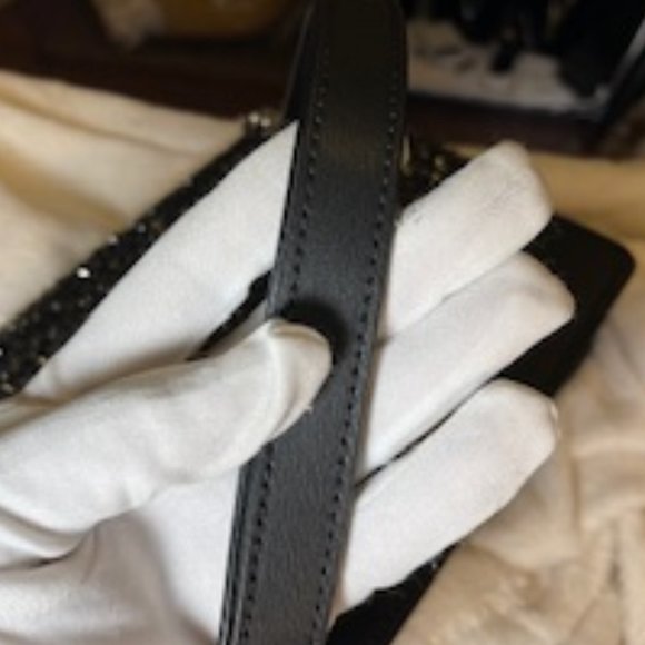 KATE SPADE NWOT BLACK SILVER HAND/SHOULDER/CROSSBODY BAG - Picture 7 of 13